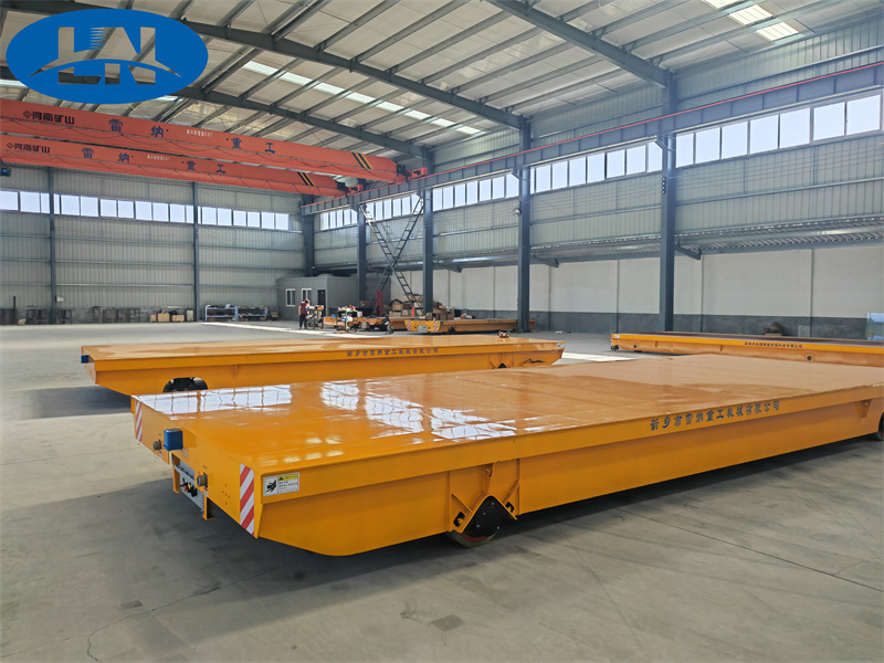 100 ton trackless overdracht trolley