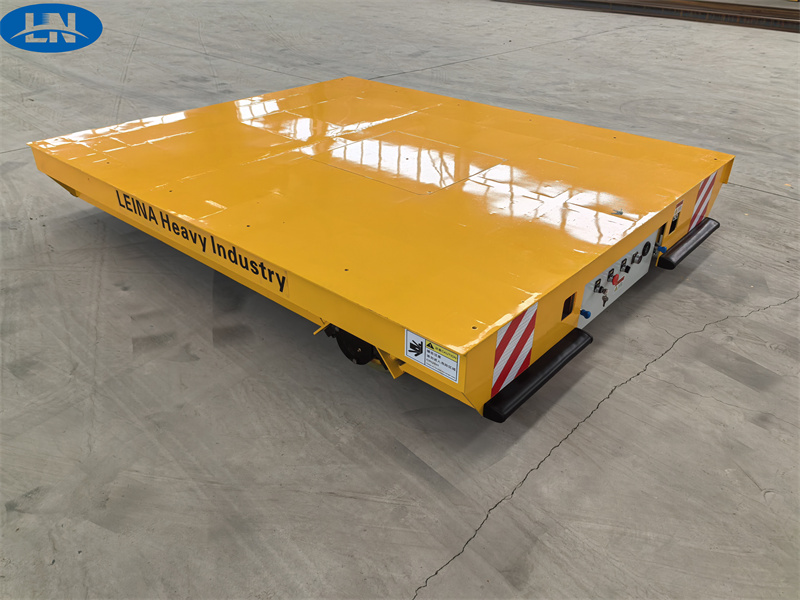 5-ton transfer trolley platte auto zonder rails