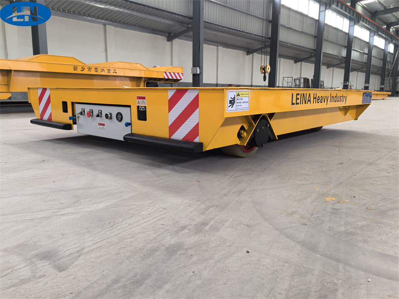 5-ton transfer trolley platte auto zonder rails