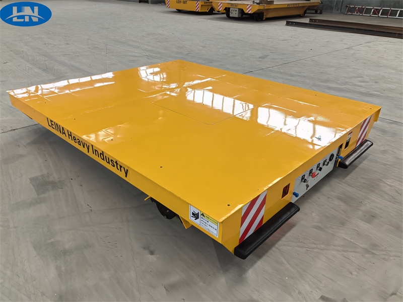 5-ton transfer trolley platte auto zonder rails