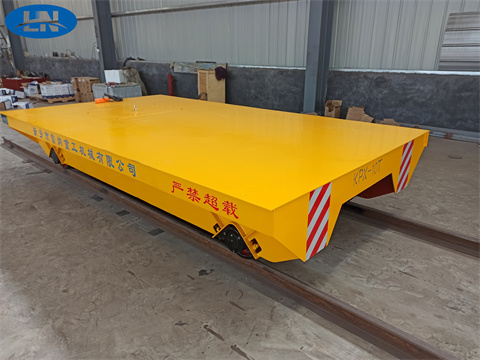 Leina Heavy Industry Battery Rail Transfer Trolley met een lading van 10 ton nieuwe elektrische over