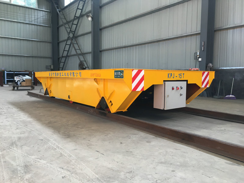 Warehouse Motorized Transfer Trolley met Kabel Drum Power