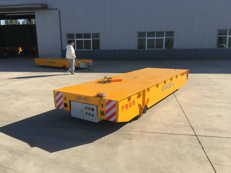 10T accumulator draagbare Trackless Transfer Cart