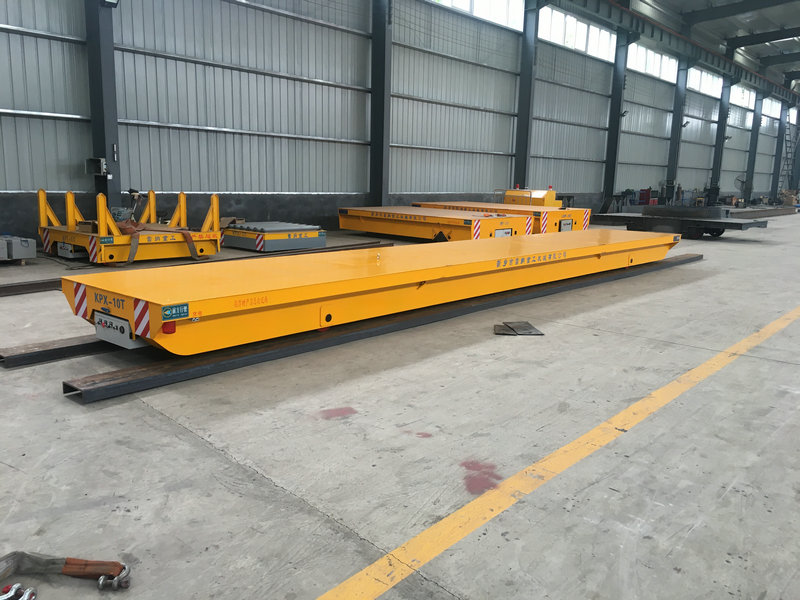 6 Tons Werkplaats Materialen Rail Transfer Trolley