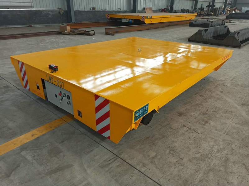 Elektrische zware 20 Ton Flat Bed Trolley