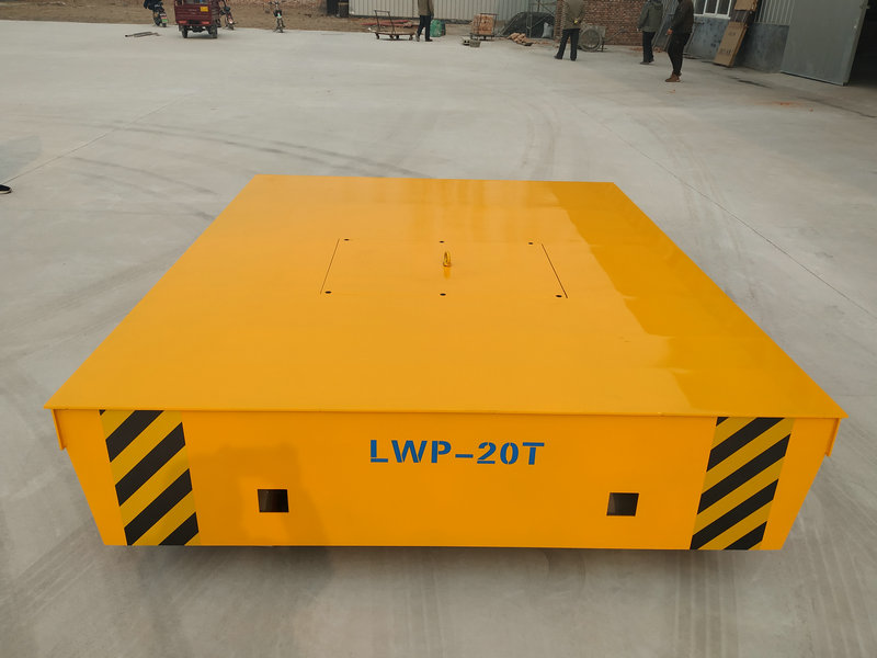 Elektrische zware 20 Ton Flat Bed Trolley