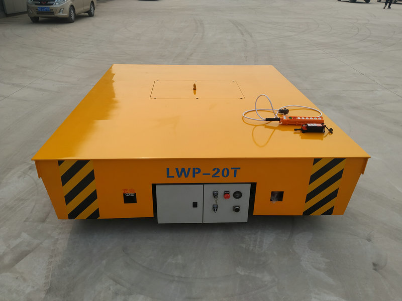 Elektrische zware 20 Ton Flat Bed Trolley
