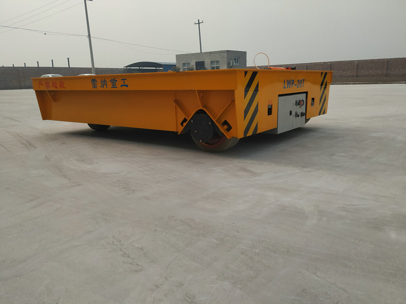 Elektrische zware 20 Ton Flat Bed Trolley