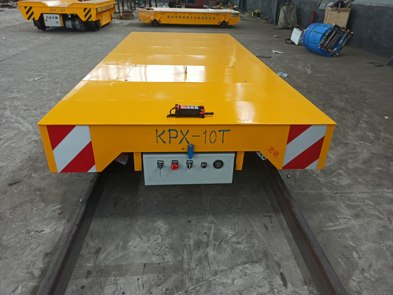 10 ton zware gemotoriseerde industriële transportwagons