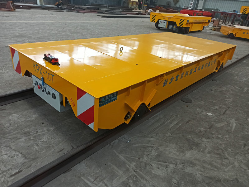 10 ton zware gemotoriseerde industriële transportwagons