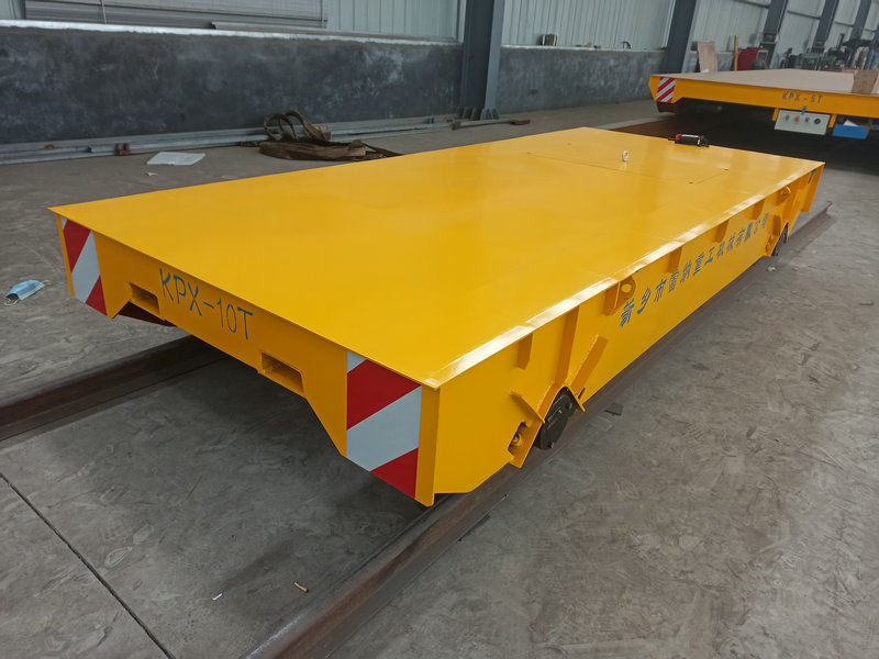 10 ton zware gemotoriseerde industriële transportwagons