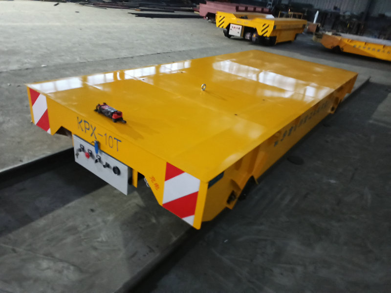 10 Tons Batterij Powered Rail Transfer Trolley