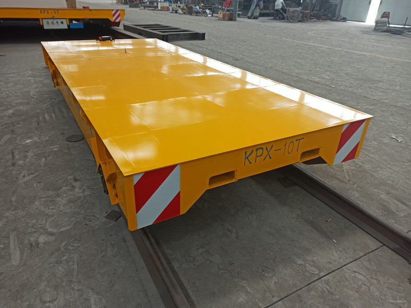 10 ton zware gemotoriseerde industriële transportwagons