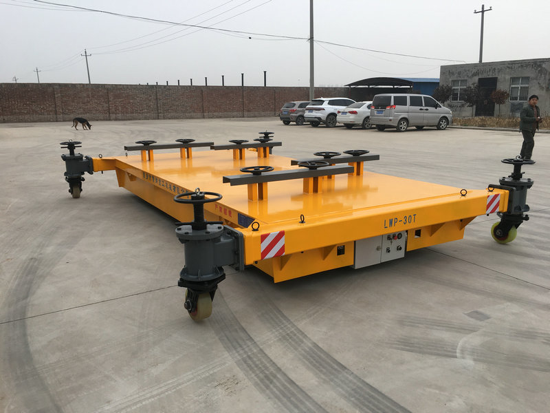 30 ton batterij-aangedreven transferwagen met stand
