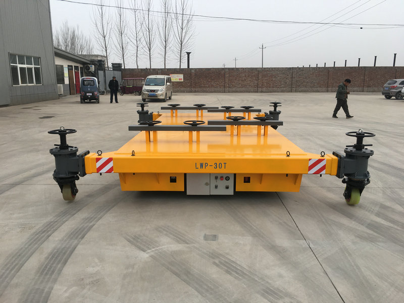30 ton batterij-aangedreven transferwagen met stand