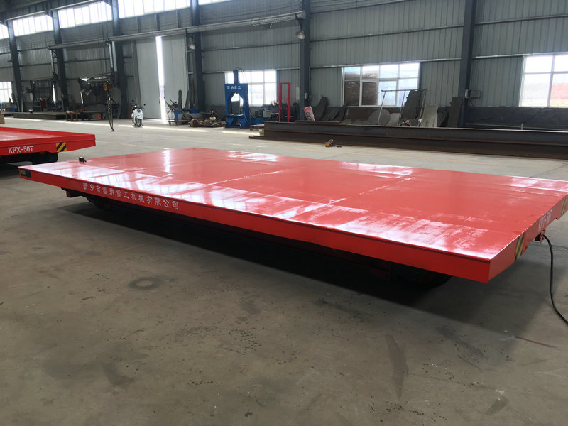 KPX 15 ton elektrische rail flat cart