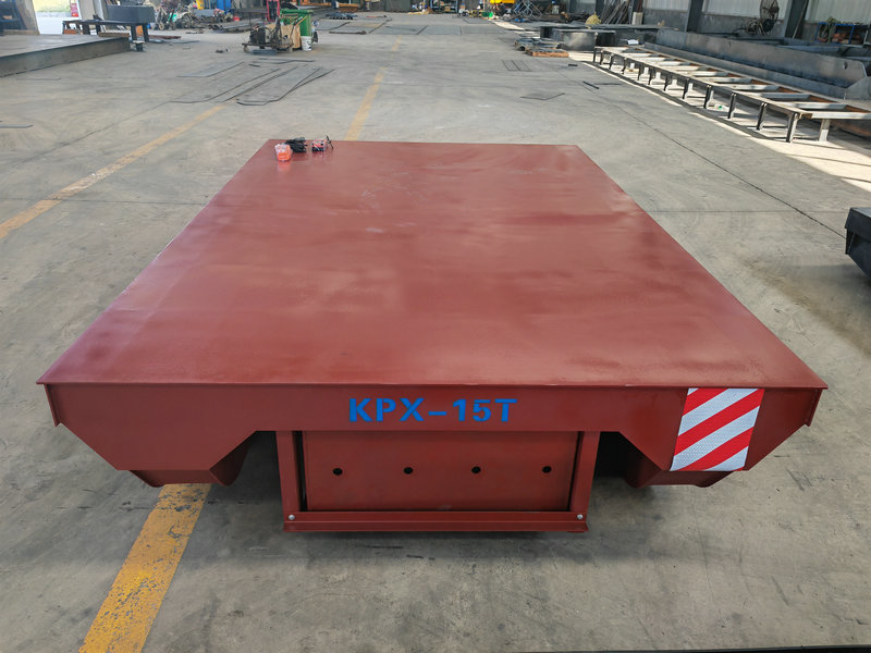 KPX 15 ton elektrische rail flat cart
