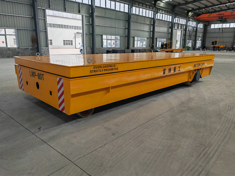 80 Tons Heavy Duty Hydraulische Lifting Trackless Cart