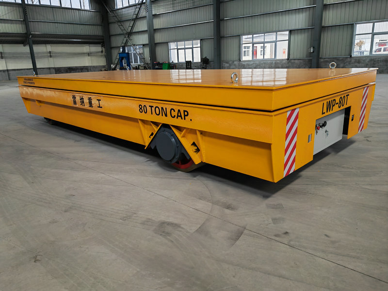 80 Tons Heavy Duty Hydraulische Lifting Trackless Cart