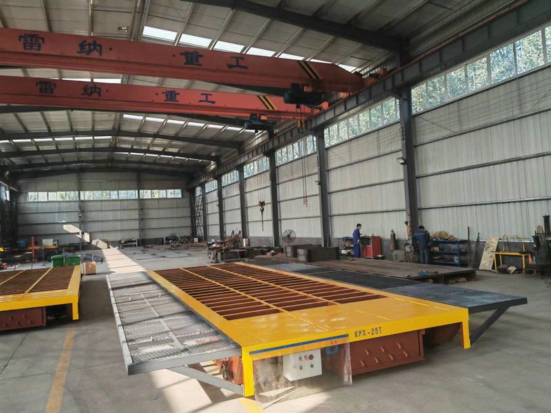 Gepersonaliseerde zware 25 Ton Rail Transfer Trolley