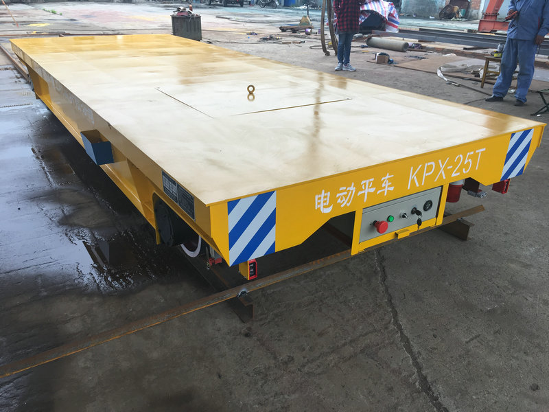 25 Tons Staal Rebar Batterij Transfer Trolley