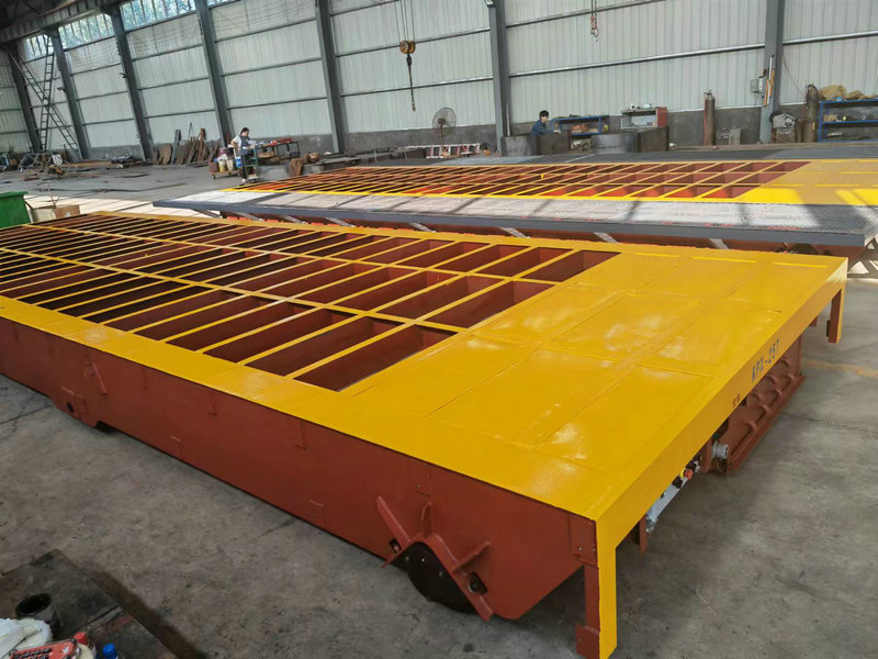 Gepersonaliseerde zware 25 Ton Rail Transfer Trolley