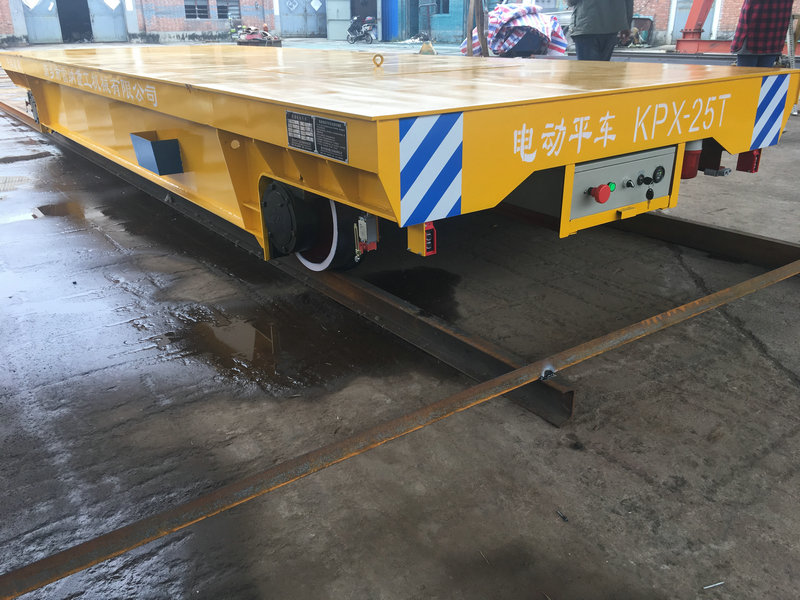 25 Tons Staal Rebar Batterij Transfer Trolley