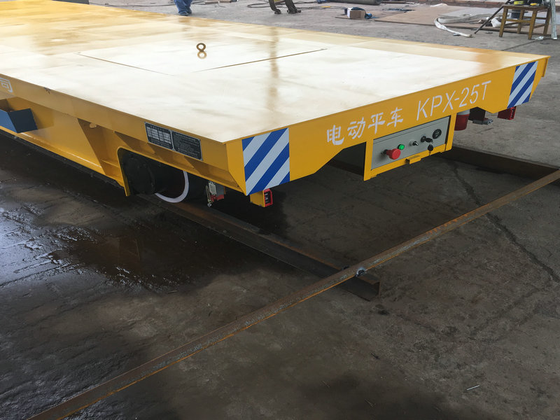 25 Tons Staal Rebar Batterij Transfer Trolley