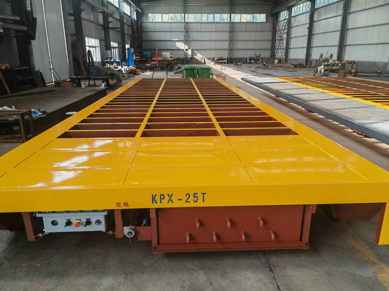 Gepersonaliseerde zware 25 Ton Rail Transfer Trolley