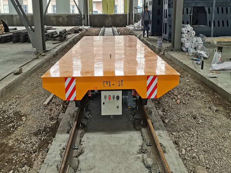 30T Elektrische Rail Die Transfer Trolley
