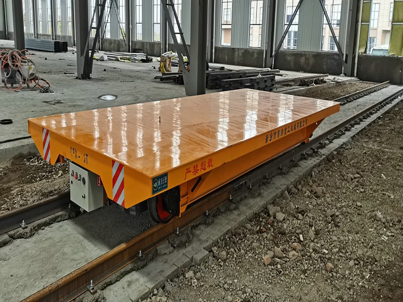 30T Elektrische Rail Die Transfer Trolley
