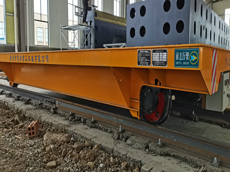 30T Elektrische Rail Die Transfer Trolley