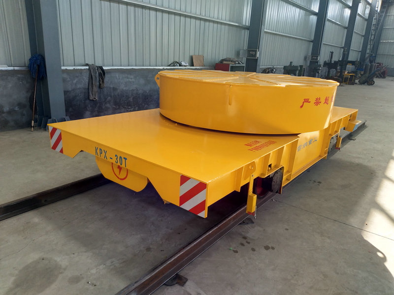 30 Tons Rail Turntable Transfer Cart