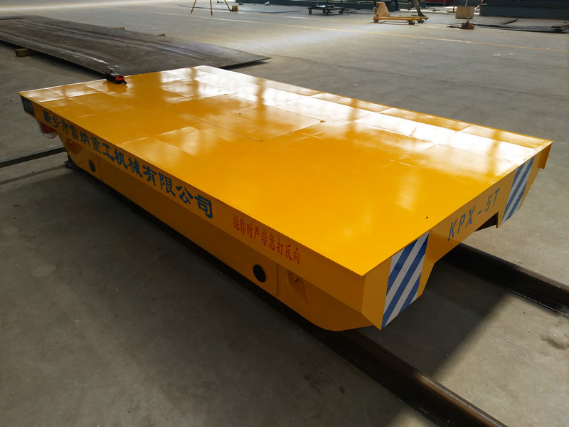 Staalbuis 5 Tons Batterij Rail Transfer Trolley
