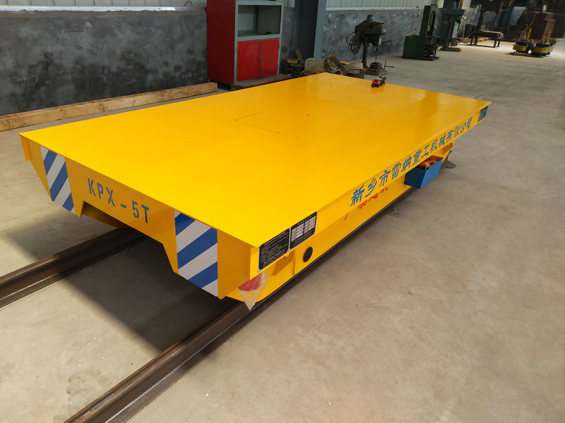 Staalbuis 5 Tons Batterij Rail Transfer Trolley