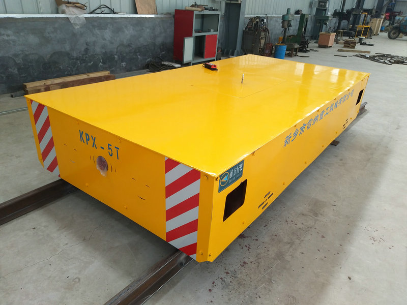 5 Tons Battery Rail Materials Transfer Tractor Cart