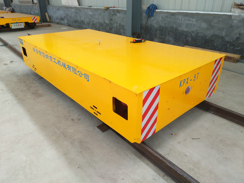 5 Tons Battery Rail Materials Transfer Tractor Cart