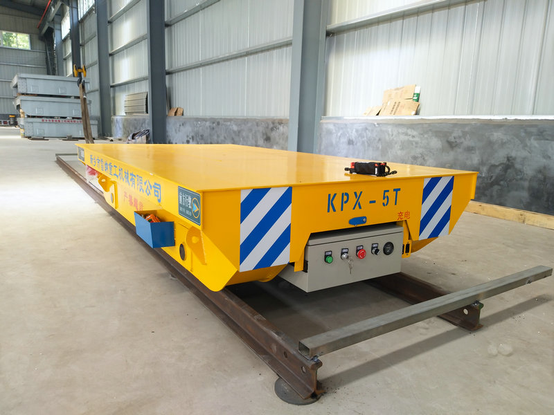 Staalbuis 5 Tons Batterij Rail Transfer Trolley