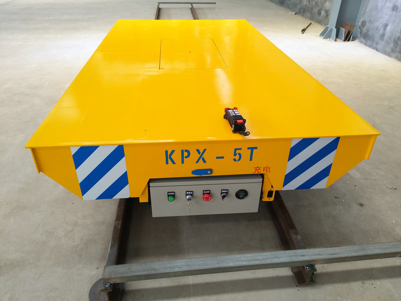 Staalbuis 5 Tons Batterij Rail Transfer Trolley