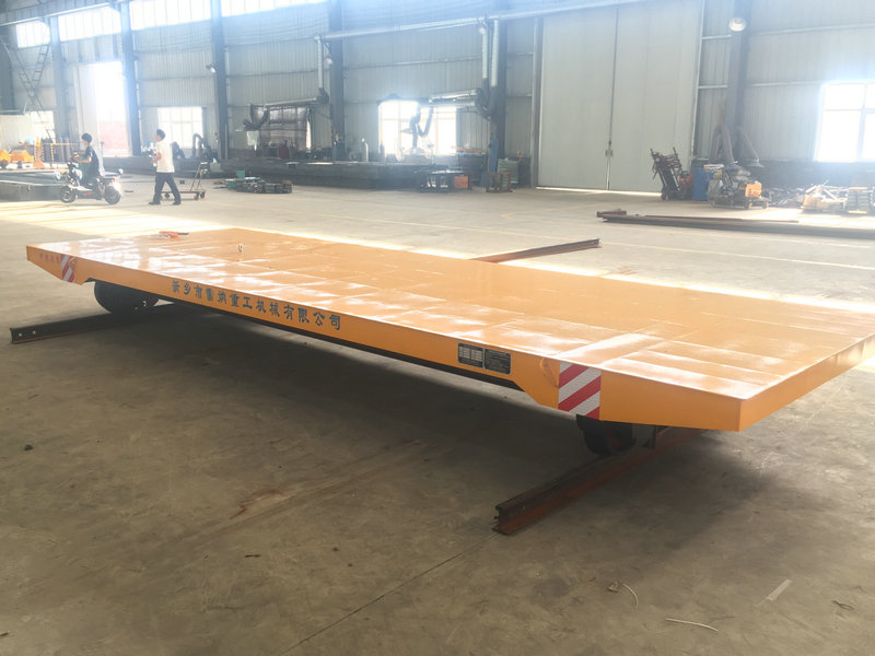 15 Ton Industriële Elektrische Spoorweg Flat Cart