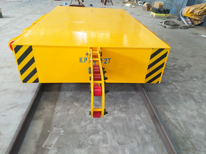 32 ton trolley verbonden met de tractor