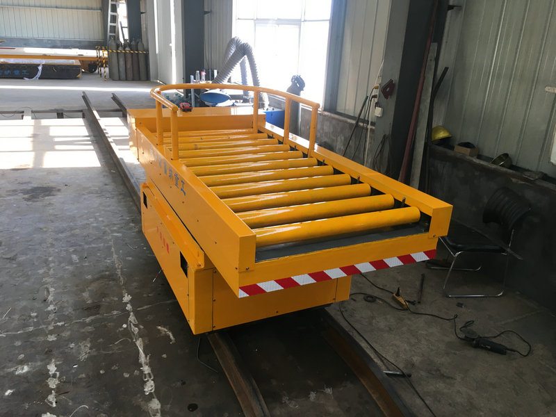 3T Rail draait elektrische platte mand met lift