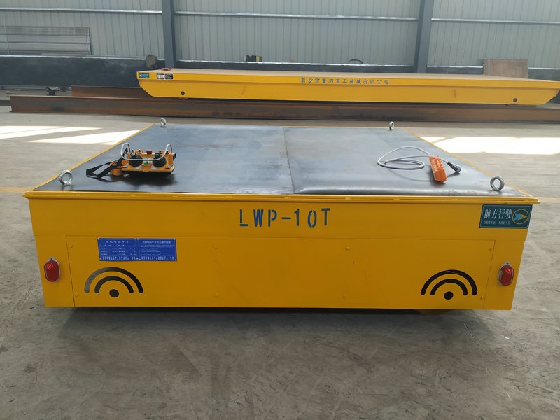 10 Tons Intelligente Trackless Transfer Cart voor de vervaardigingsindustrie
