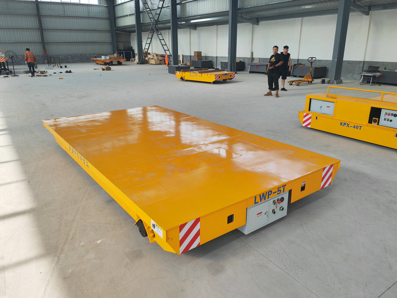 Batterijbediende motoriseerde elektrische Trackless Transfer Multidirectional Cart