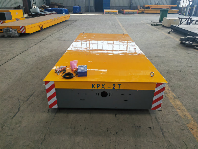 Remote Control Heavy Duty Rail Geleide Transfer Trolley