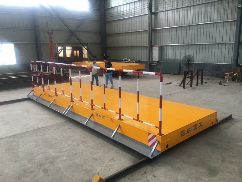 Vervoer van uitrusting Rail Transfer Cart
