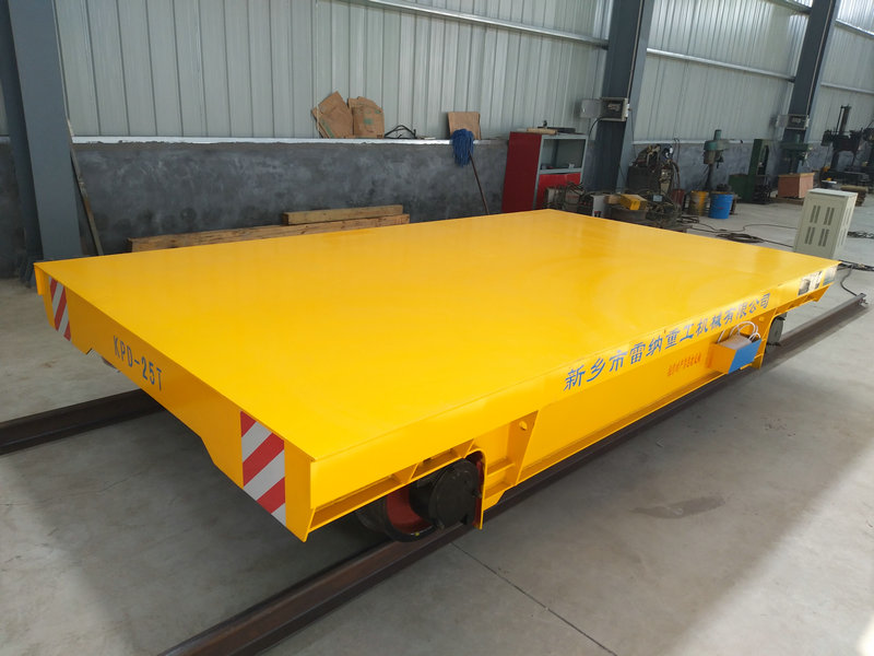 Material Handling Low Voltage Rail Transfer Car