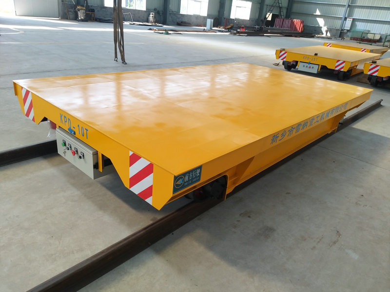 Warmtebehandeling Workshop Low Voltage Rail Electric Transfer Cart