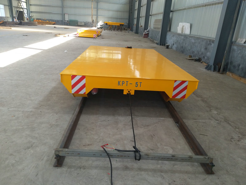Werkplaats Cable Reel Rail Car Transport 5 Tons Lading