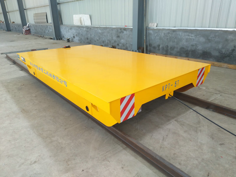 Werkplaats Cable Reel Rail Car Transport 5 Tons Lading